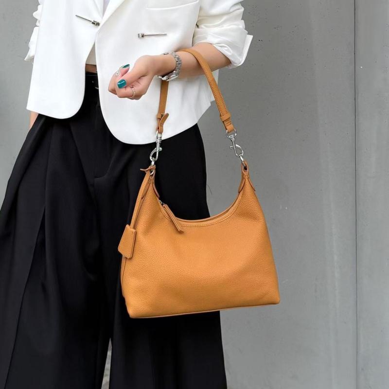 ショルダーバッグ レディース 鞄 こだわりのデザイン 上品 高級感 シンプル 本革 ホーボーバッグ クロスボディバッグ 通勤用 普段使い