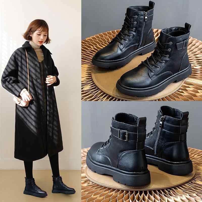 ショートブーツ レディース 秋冬 ピンク系 本革 ジッパー アンクルブーツ 普段使い 大きめサイズ