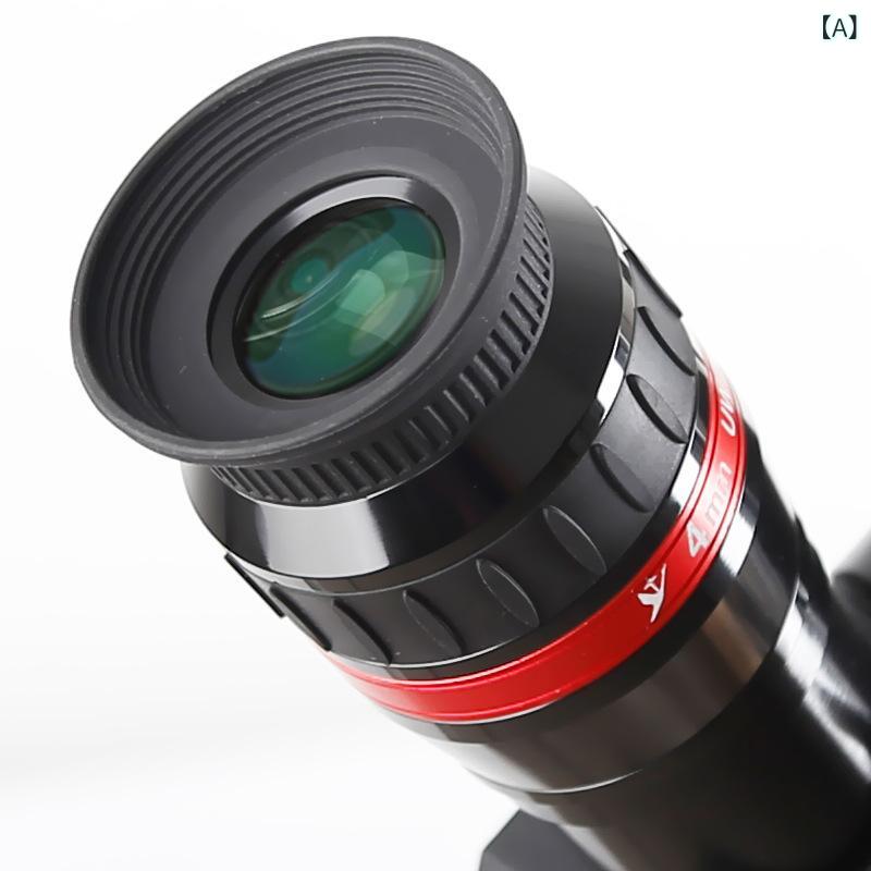 くらしのセロネの天体望遠鏡用 アイピース 広角 82度 高倍率 4mm 7mm 16mm 4.17cm 惑星観測 星雲撮影用 星雲観賞用 高性能向上｜アングル2