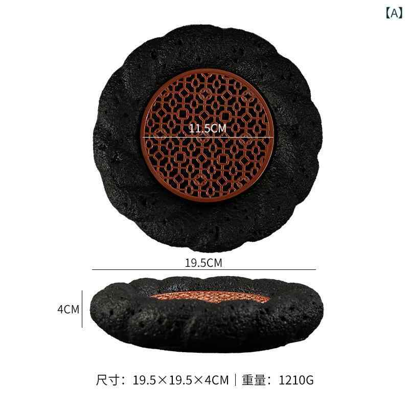 くらしのセロネの業務用 食器 皿 プレート 鉢 小鉢 石目調 惑星デザイン 月 隕石 火山 演出用 ドライアイス対応 燻製対応 蓋付き クリエイティブ 個性的 SNS映え インスタ映え おしゃれ 高級感 モダン ホテル レストラン 焼肉 ステーキ 懐石料理 ブラック｜アングル2