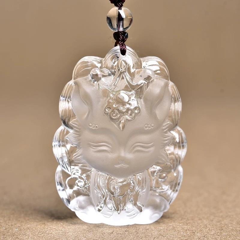 ネックレスレディース水晶ペンダント...