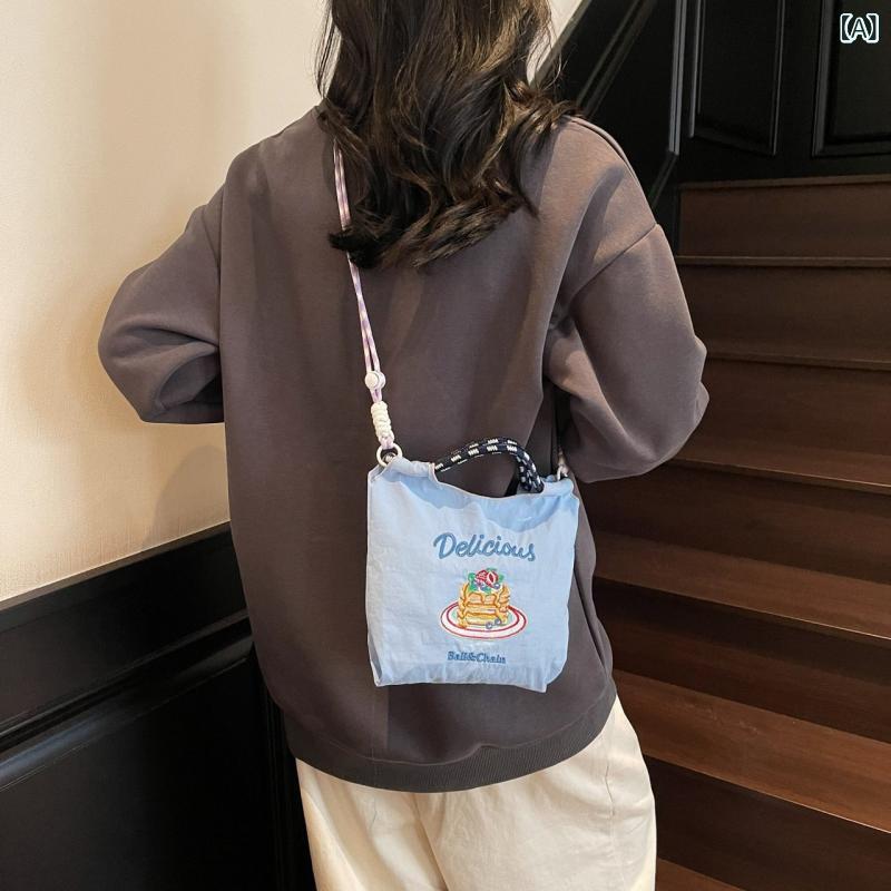 レディース キッズ スマホポーチ スマホショルダー ミニバッグ 刺繍 スクエア型 ミ...