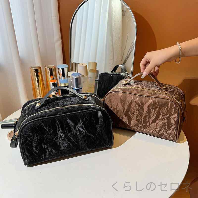 ・スタイル: 都市シンプル・素材: PU・パターン: ストライプ・流行要素: プリント・裏地素材: PU・色: ピンク,黒,茶色,銀色,緑・機能: 通気性・適用性別: 女性・適用シーン: 家庭用収納