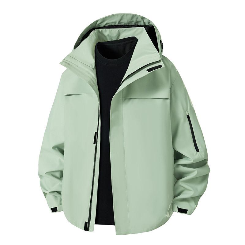 Jacket - アウトドアジャケット ユニセックス 撥水 登山服 ハイキング 防風 軽量 伸縮性 吸湿速乾