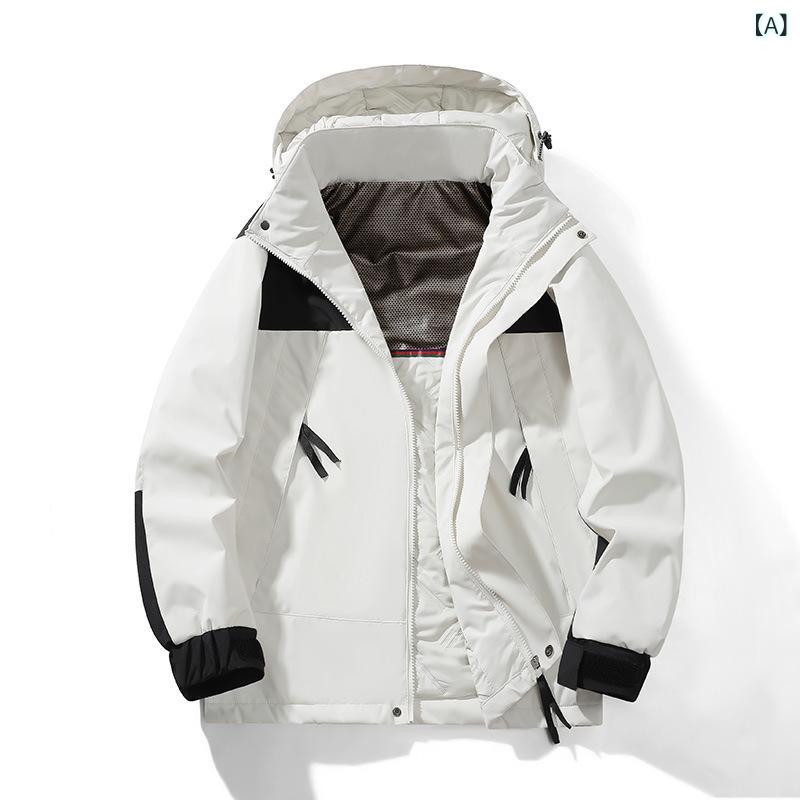 ・カテゴリ: 登山ジャケット・機能: 保温、防風・生地: 化繊混紡・デザイン: コントラスト・適用スポーツ: 汎用・性別: 中性、男女・誤差: 1-3cm・スタイル: 開衫・裏地: ポリエステル・対象年齢: 成人・セット: 単品・素材: 1...