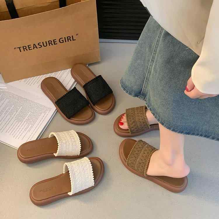 ・カテゴリ: 一文字型・対象年齢: 成人・スタイル: 日常カジュアル・トレンド要素: プラットフォームヒール・アッパー素材: 合成革・ソール素材: PU・パターン: 無地・ライニング素材: その他・適用シーン: カジュアル・ソール製法: 接...