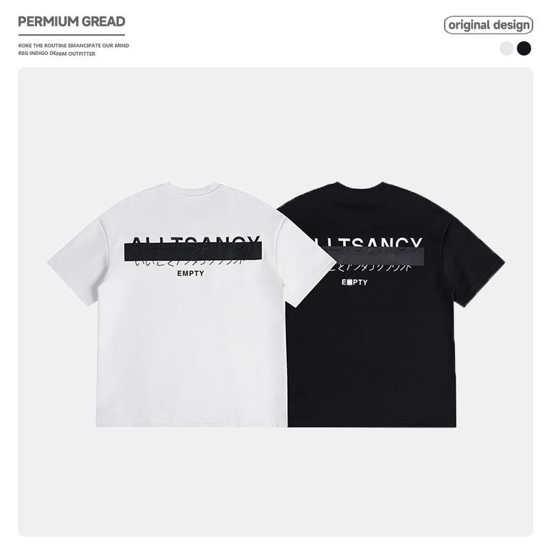 メンズ Tシャツ 半袖 クルーネック アメカジ ストリート系 英字 ロゴ プリント デザイン トップス カジュアル 普段使い トレンド 動きやすい 夏用 春 夏