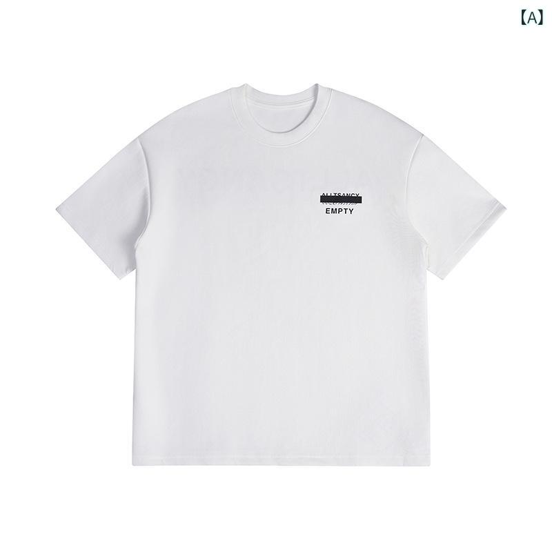 くらしのセロネのメンズ Tシャツ 半袖 クルーネック アメカジ ストリート系 英字 ロゴ プリント デザイン トップス カジュアル 普段使い トレンド 動きやすい 夏用 春 夏｜アングル2