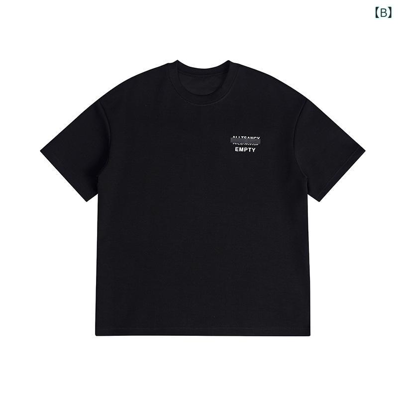 くらしのセロネのメンズ Tシャツ 半袖 クルーネック アメカジ ストリート系 英字 ロゴ プリント デザイン トップス カジュアル 普段使い トレンド 動きやすい 夏用 春 夏｜アングル3