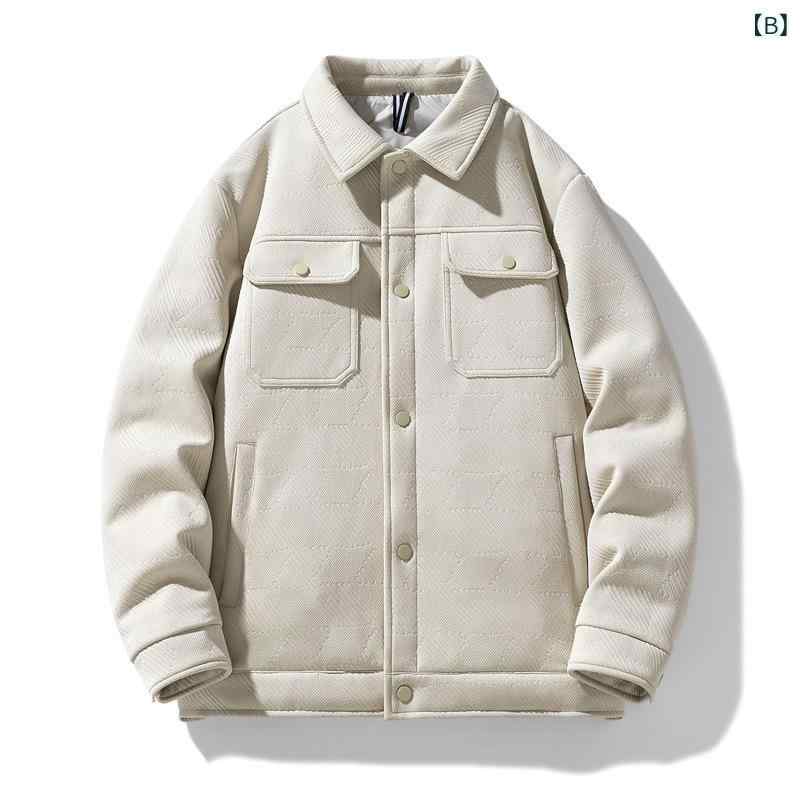 秋冬 メンズ ダウンジャケット スタンドカラー カジュアル トレンド 防寒 防風 保温 青年 アウター コート 上着 ストリート ファッション デイリー 暖か 快適