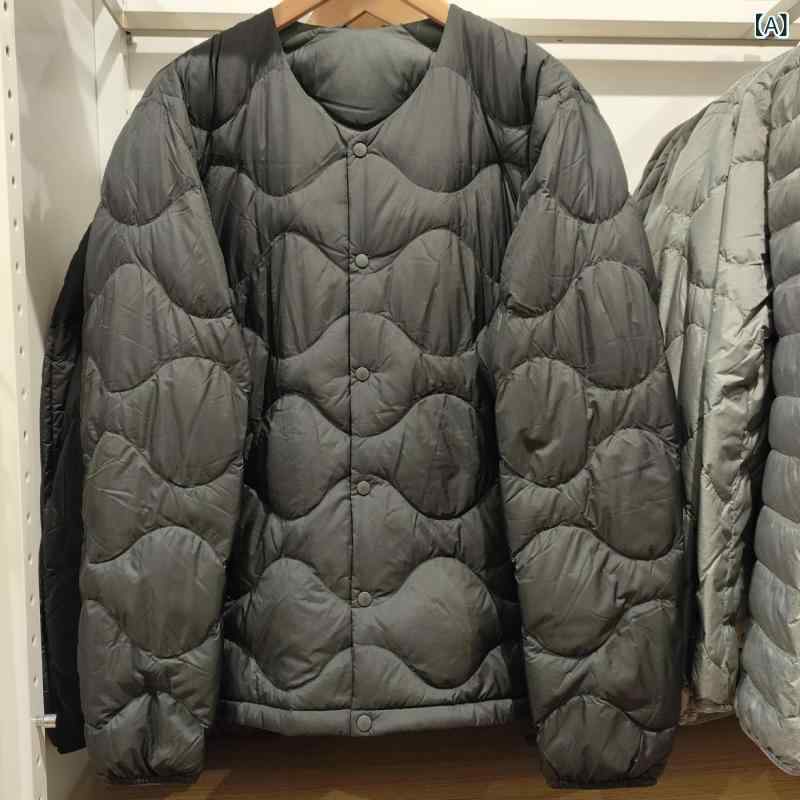 ダウンジャケット メンズ 軽量 コンパクト 冬用 アウター 暖か 防風 ナイロン 普段使い 通勤