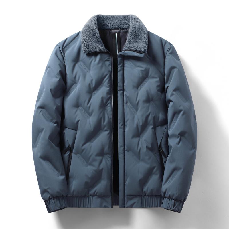 メンズ ダウンジャケット スタンドカラー グースダウン 保温 スタイリッシュ 多用途 秋冬 暖か 軽 ...