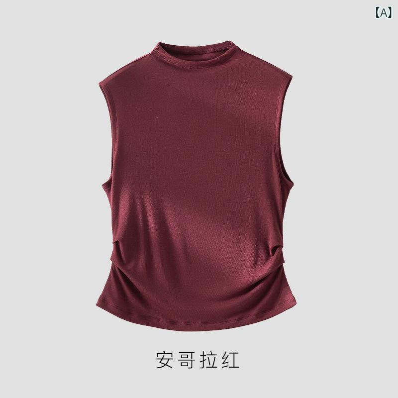 レディース Tシャツ トップス ノースリーブ ...の紹介画像2