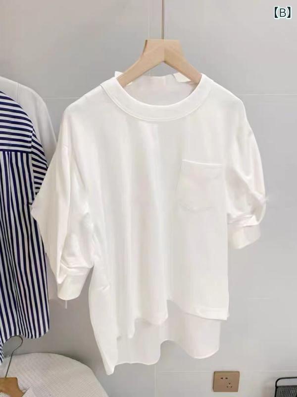 レディース Tシャツ ブラウス トップス 半袖...の紹介画像3