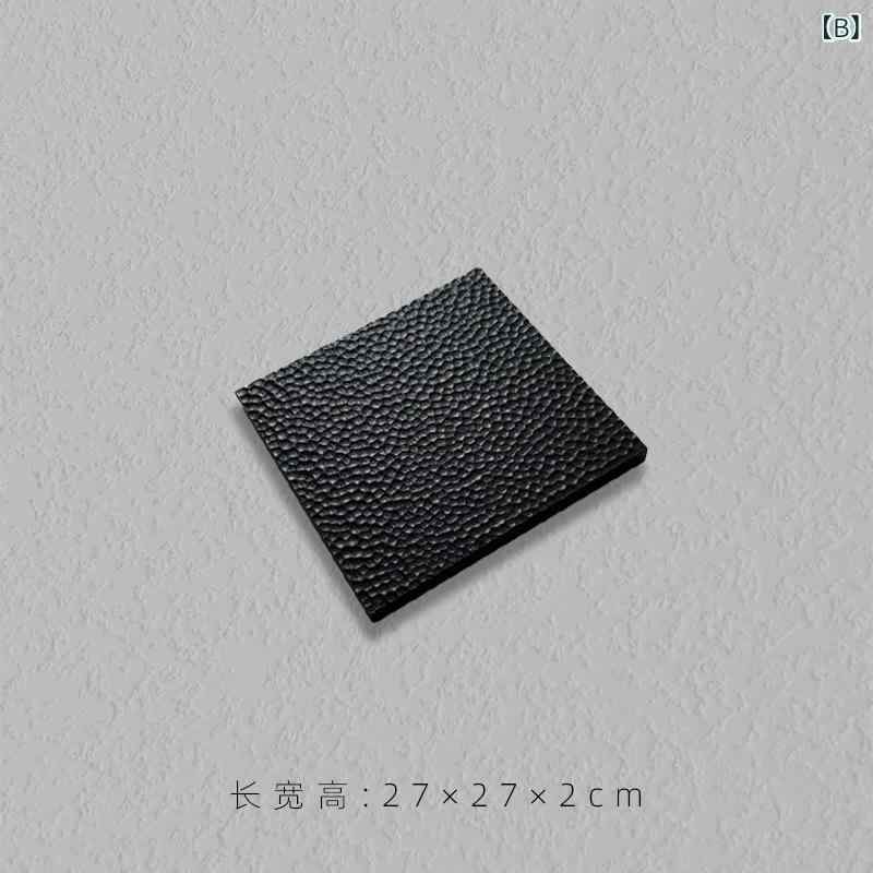 くらしのセロネの茶器 壺承 茶承 茶盤 茶トレイ アッシュ材 天然木 無垢材 炭焼き加工 ブラック 和風 侘寂 モダン 乾式 茶台 ティーポットスタンド お盆 卓上 インテリア 上品 高見え おしゃれ 普段使い 来客用 自宅用｜アングル3