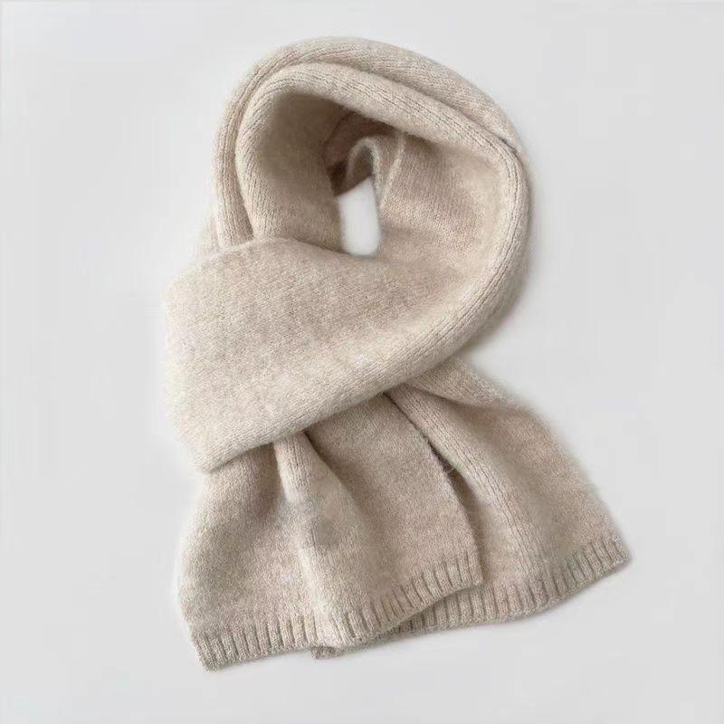 レディース スカーフ ショール 兩用 ニット 厚手 暖か 柔らか肌触り 高級感 無地 秋冬 保暖 親肤 百搭