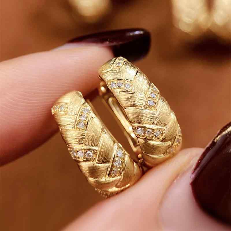 イヤーカフ レディース 925シルバー 金メッキ 麦穂編み ワイヤー加工 日常使い ファッション 上品 ベーシック アクセサリー スタイリッシュ 汎用 ジュエリー シルバーアクセ