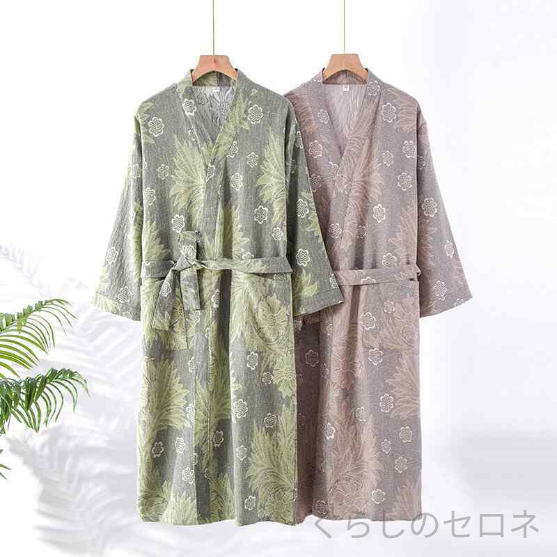 ・素材: コットン・主素材含有率: 100%・生地厚さ: 薄 (121-140g/平方メートル)・機能: カジュアル、通気性、睡眠用、在宅用、快適・カラー: グリーン,グレー・サイズ: L,XL・襟型: Vネック