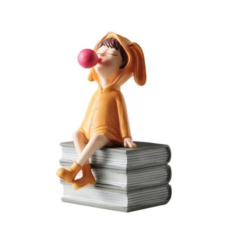 子供部屋 デコレーション 女の子 泡吹きモチーフ 工芸品 モダン シンプル クリエイティブ インテリア 雑貨 TVキャビネット かわいい 装飾品 桌面飾り ソフトデコ