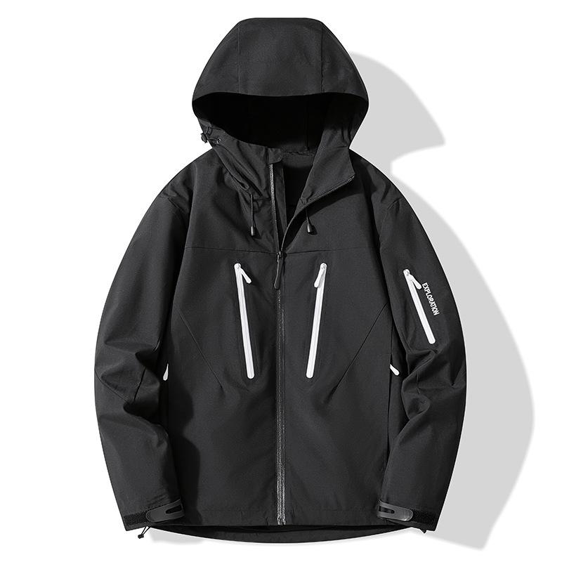 アウトドアジャケット 男女兼用 防水 防風 ナノ技術 ハイテク面料 春秋 ハイキング 登山 キャンプ トレッキング 軽量 耐久性 機能性 通気性 アウトドアウェア
