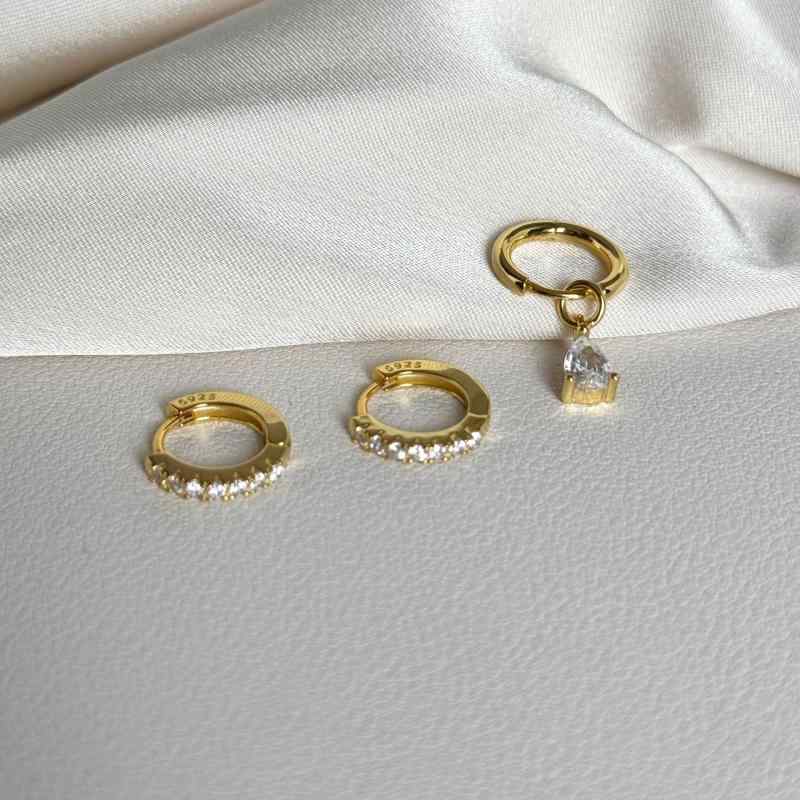 レディース イヤリング 不対称 水滴型 シルバー S925 両面着用 シンプル 個性 耳ピアス 耳飾り アクセ..