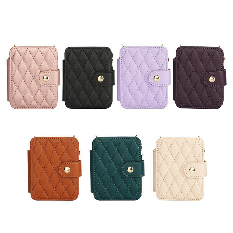 ・素材: PU+TPU・加工: 機械加工・カラー: 黒、ローズゴールド、ライトパープル、ダークパープル、ブラウン、グリーン、ベージュ、白、ピンク、パープル、コーヒー・対応モデル: Samsung Z Flip 7,Samsung Z Fli...