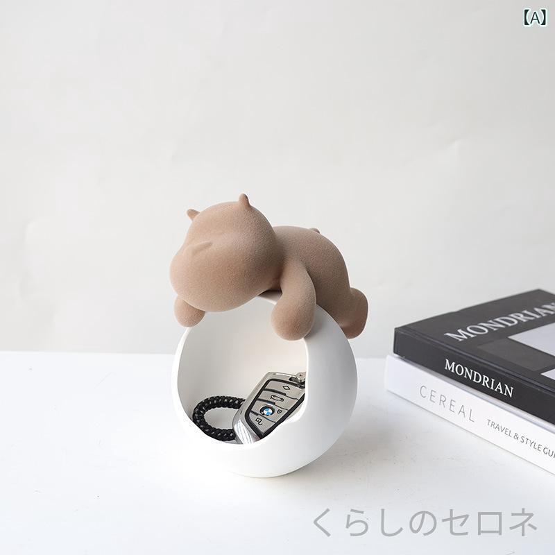 玄関 鍵収納 飾り 犬モチーフ クリエイティブ デザイン 高級感 インテリア 雑貨 リビング レイア ...