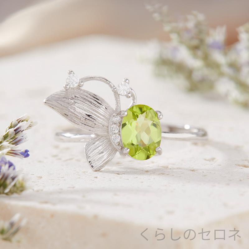 ・素材: クリスタル,S925純銀・天然石種類: アメジスト,シトリン,ガーネット,トパーズ,ペリドット,ラブラドライト・形状: ジオメトリック型・加工: 宝石セッティング・重量: 約1.8g・スタイル: ファッションOL,通勤・適用: 女性用・流行要素: 楕円,蝶,動物