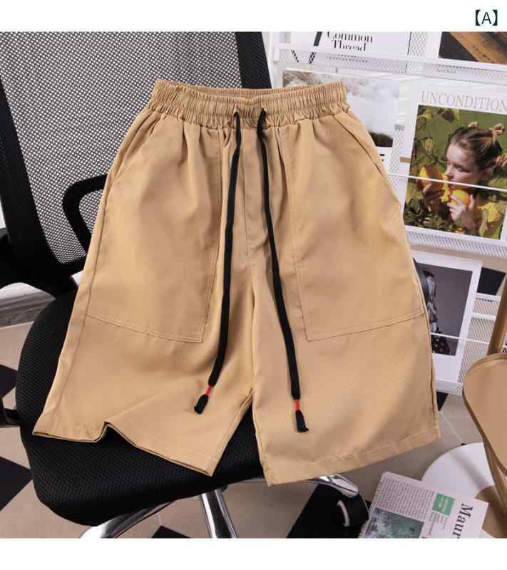 メンズ ハーフパンツ ショートパンツ 接触冷感 速乾 通気性 カーゴパンツ ゆったり...