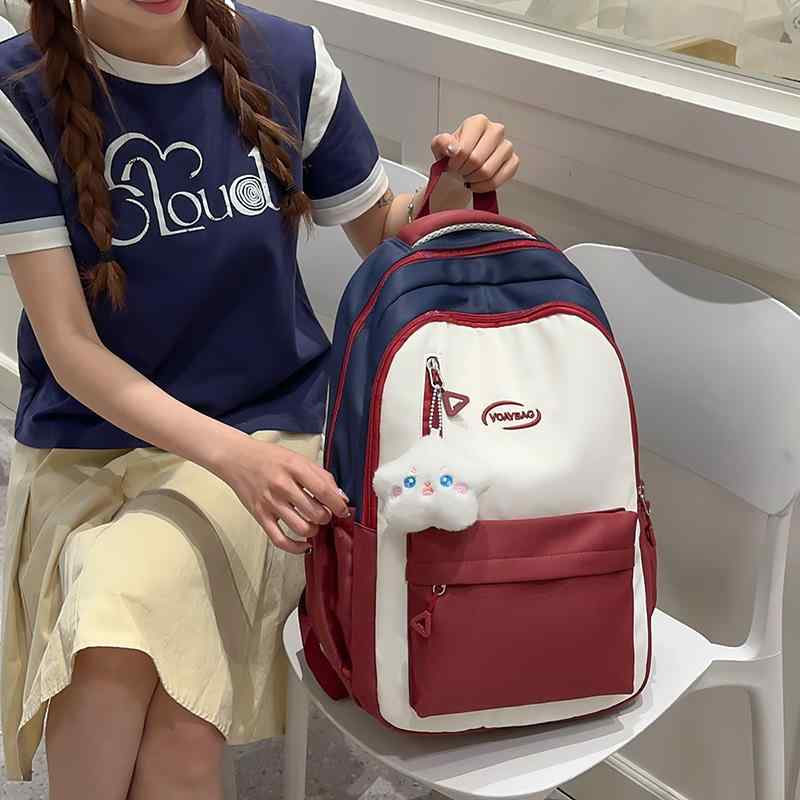 Rakuten - リュックサック 男女兼用 高級感 大容量 ノートPC対応 通学 旅行 学生 肩掛けバッグ 日常使い 軽量 機能的 収納 多機能 ビジネス カジュアル バックパック 斜めがけ ショルダーバッグ