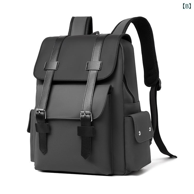 リュックサック 男女兼用 大容量 通勤 大学生 高校生 ビジネスバッグ パソコン対応 ファッション 書類入れ