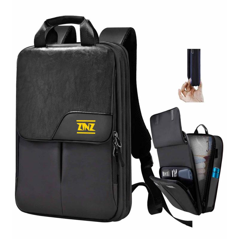 男女兼用バックパック ビジネス旅行 拡張可能 ノートパソコン対応 軽量防水 通勤出張用 リュックサック デイパック ショルダーバッグ