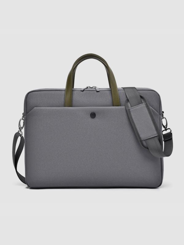 ノートPC バッグ 男女兼用 手提げ 片肩 斜めがけ 公文包 大容量 衝撃吸収 防震 17インチ対応 ビジネス 通勤 軽量 耐久