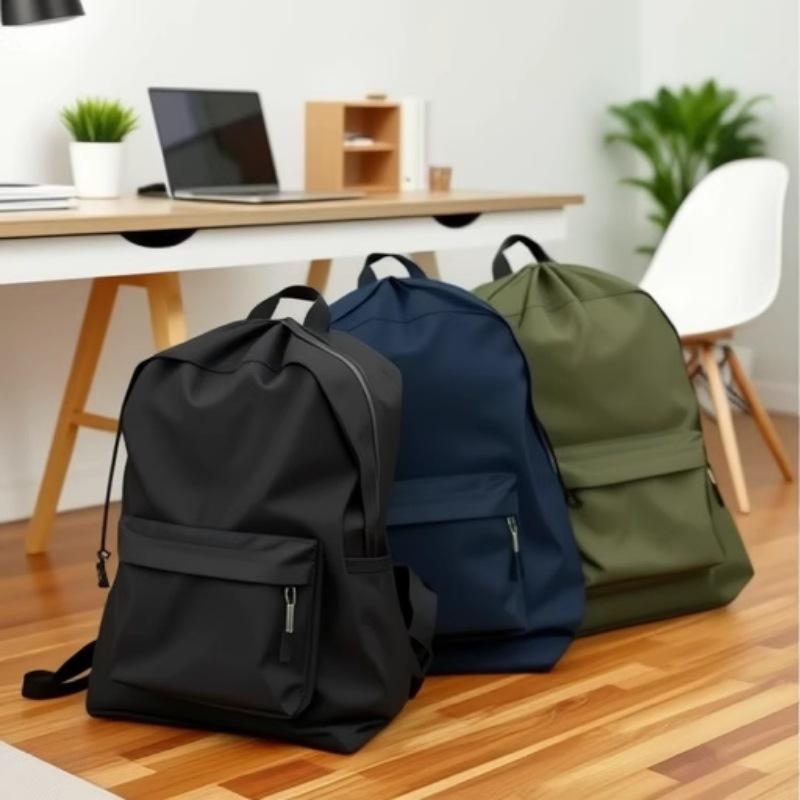 バックパック 男女兼用 シンプル 大容量 ノートPC対応 中高大学生 学生書類 通学 旅行 双肩 リュックサ..