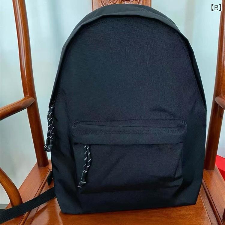 バックパック 男女兼用 シンプル 大容量 ノートPC対応 中高大学生 学生書類 通学 旅行 双肩 リュックサック 軽量 耐久性 日常使い