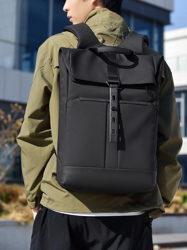 メンズ リュックサック 高級感 ビジネス 通勤 シンプル 旅行 ノートパソコン 収納(2.0)