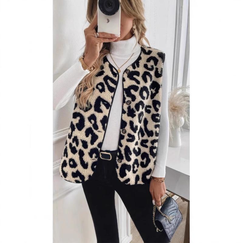 楽天市場】ヒョウ柄ファーベストの通販