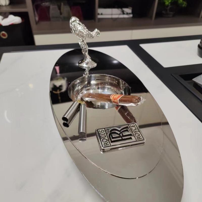 灰皿 シガートレイ 置物 金像風 デザイン ホームインテリア スタジオ小物 ティーテーブル 収納 デコレーション ラグジュアリー アクセサリー ユニセックス