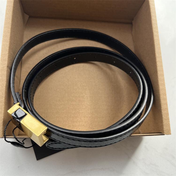 レディース ベルト ブラック 牛革 細身 金属ピン式 ナロー ボックス入り 通勤 ビジネス カジュアル ファッション スタイリッシュ ウエスト アクセサリー 女性用 細い デザイン 本革ベルト ピンバックル 狭幅 ギフトボックス 日常使い コーディネート