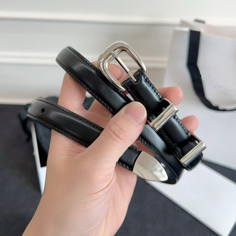 Other - ベルト レディース インフルエンサー 凱旋門 モチーフ リング ピン バックル 1.8cm 2.5cm 幅 本革 牛革 ファッション トップグレイン 細幅 スタイリッシュ 日常使い 通勤 コーディネート