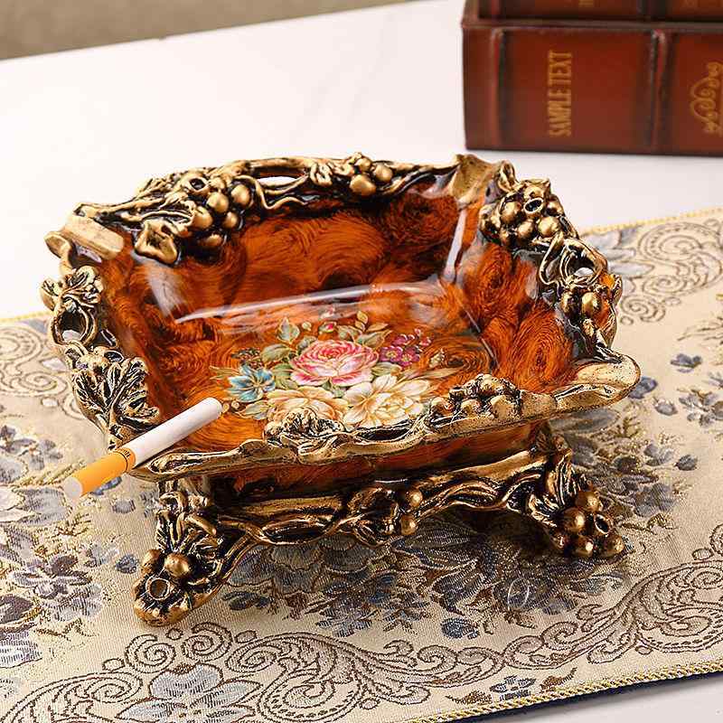 灰皿 欧風 復古 アメリカン リビング ティーテーブル デスクトップ デコレーション インテリア ホテル ..
