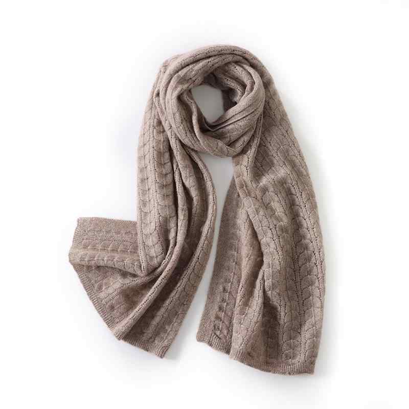 ショール レディース 秋冬 カシミア ニット 保温 厚手 透かし デザイン 首元 巻き方 簡単 暖か コーデ アクセサリー