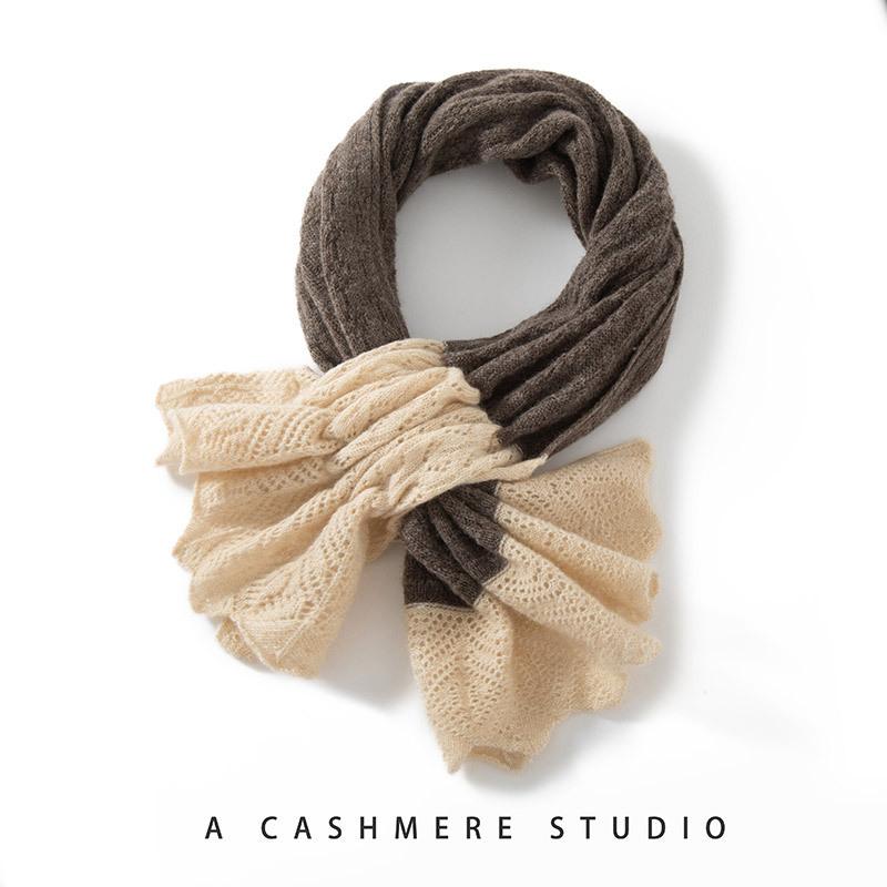 レース素材厚手ショール