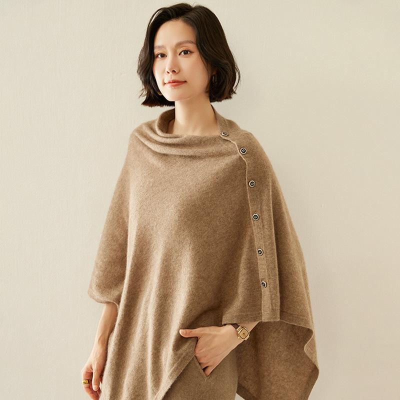 ショール レディース ニット カシミ