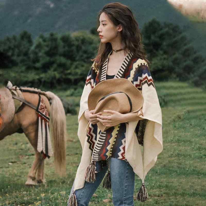 ショール レディース 春夏 エスニック フリンジ 旅行用 スカート コーデ 室内 涼しい ケープ ポンチョ アクセサリー