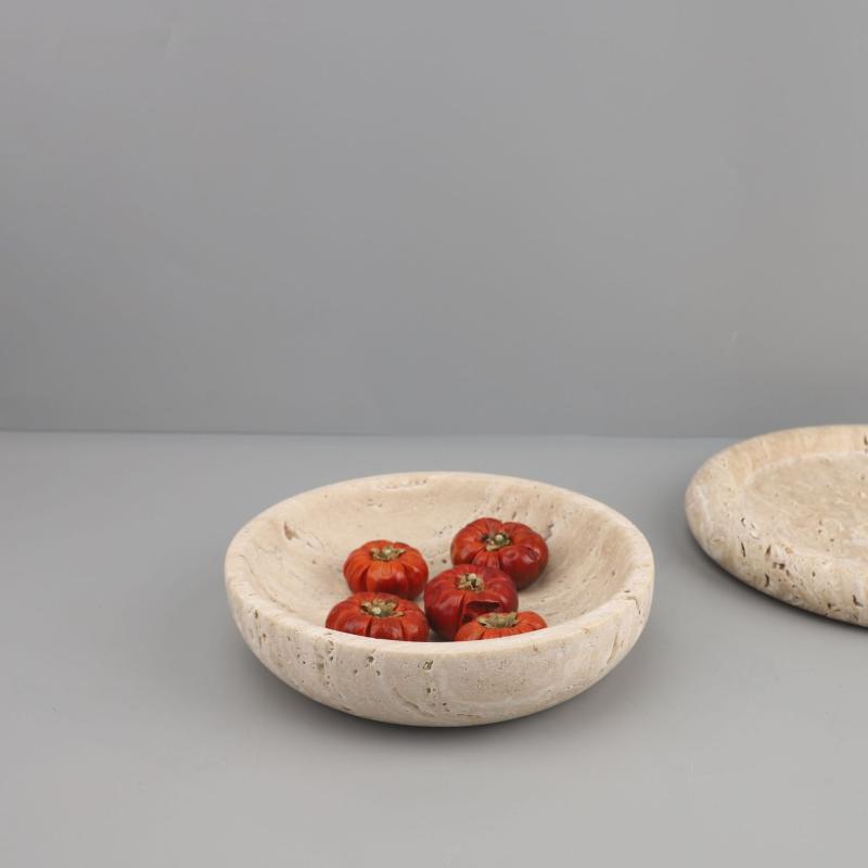 果物トレイ 石材 モダン シンプル 取り外し可能 インテリア 飾り リビング ダイニング ホテル モデルル..