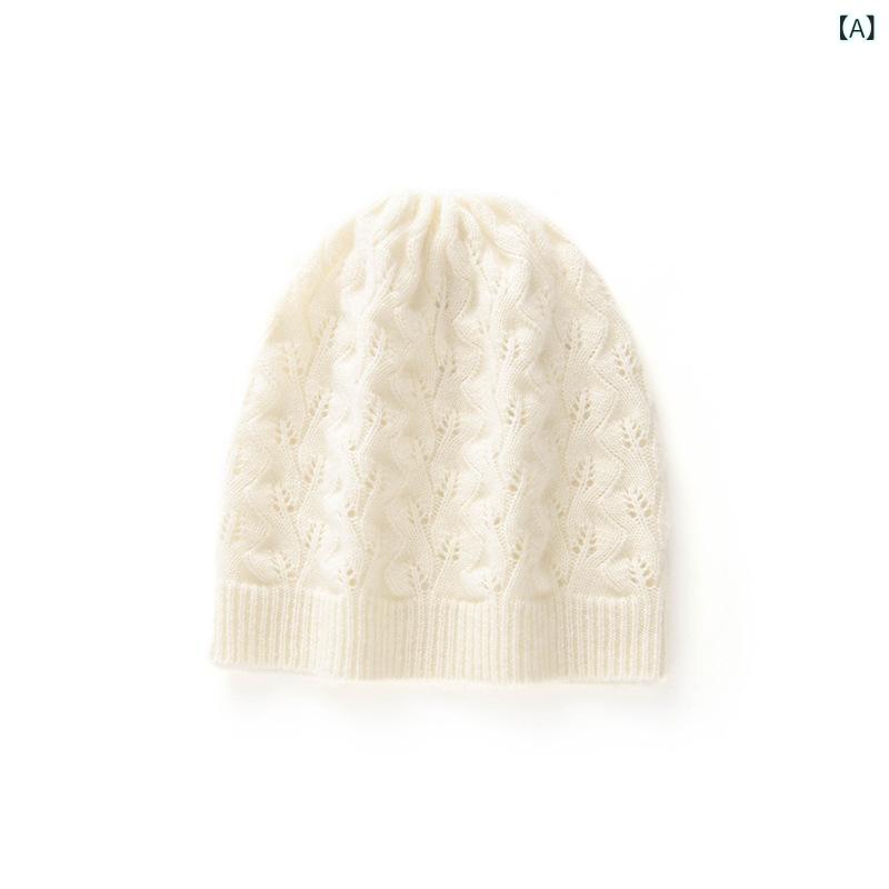 秋冬 レディース ニット帽 カシミア 厚手 耳...の紹介画像2