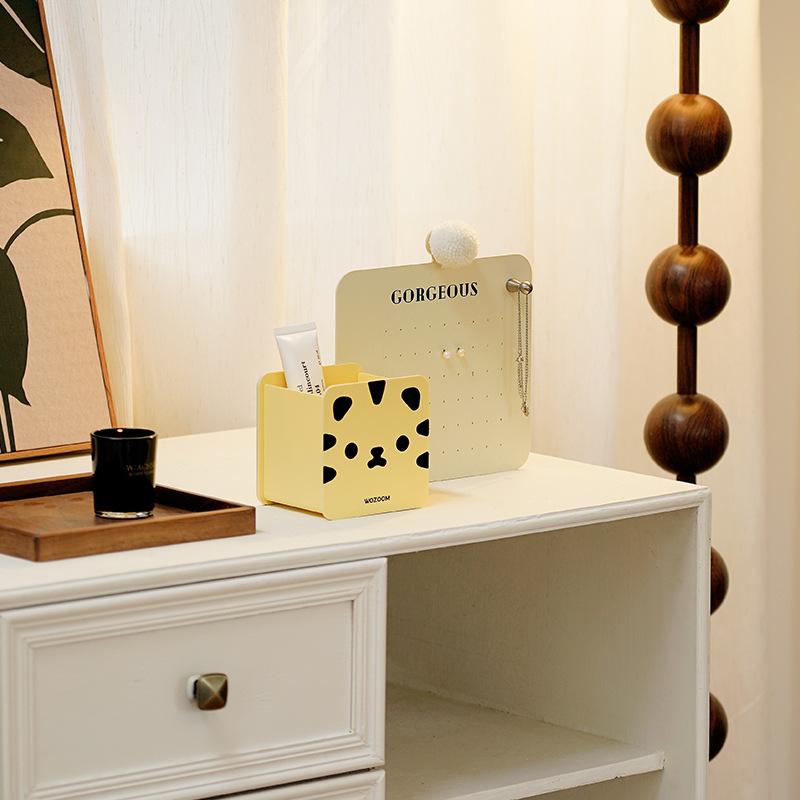 収納ボックス 玄関用 かわいい カートゥーン 置物 鍵置き ラック リビング デスク インテリア 飾り 家..