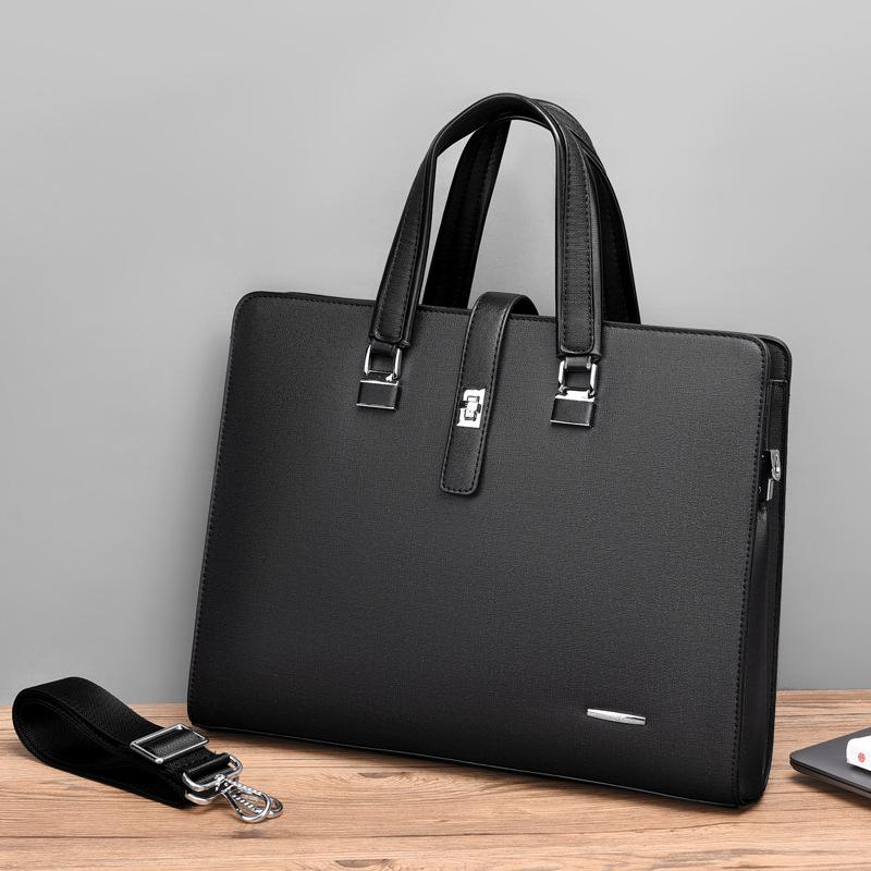 メンズ ビジネスバッグ 高級感 耐摩耗 手提げ 公文包 会議用 PC収納 メンズ鞄 ビジネス鞄 耐久 機能的 男性用 公文包バッグ 会議バッグ ノートPCバッグ 耐久性 ビジネスパーソン向け 手持ちバッグ メンズ手提げ