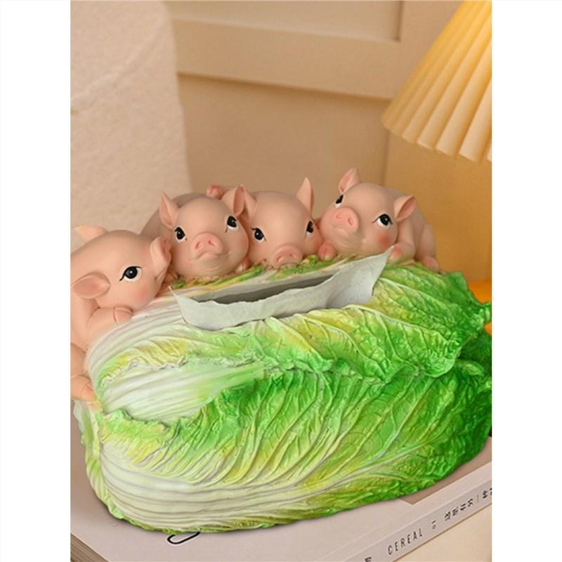 楽天市場】ティッシュケース ブタの通販